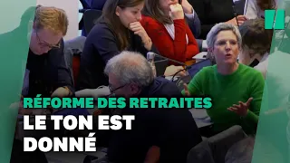 Réforme des retraites : à l’Assemblée, bataille de sièges et échanges musclés pour débuter