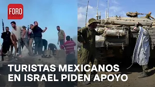 Mexicanos en Israel piden apoyo para salir de la zona del conflicto - Las Noticias