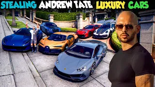 Stealing Andrew Tate's Every Expensive Cars in Gta 5!
