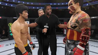 UFC 4 | Bruce Lee vs. Hero Sumo (EA Sports UFC 4)