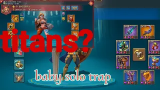 baby solo trap visiting some strong kingdoms to get hit😃 could they burn it? #lordsmobile