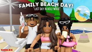 Family BEACH DAY! 🏖☀️ //*Brookhaven Roleplay*// | The Wreyjo Family