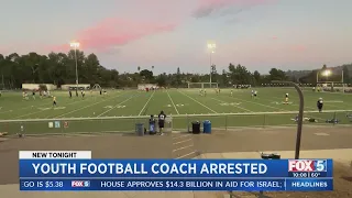 Youth Football Coach Arrested