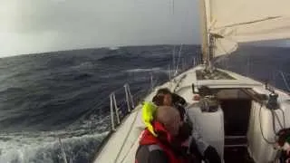 ARC 2012 - Heartbeat IV - Dufour 45e - squall on the way