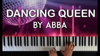 Dancing Queen by Abba piano cover | with lyrics + sheet music