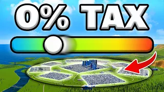 CIUDAD SIN IMPUESTOS en CITIES SKYLINES 2 - 0% Tax Challenge