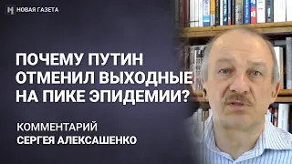 Почему Путин отменил выходные на пике эпидемии?