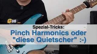 Pinch Harmonics oder wie machst Du diese "Quietscher"