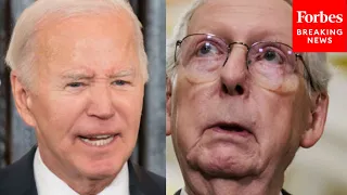 'Performative Leftwing Politics': Mitch McConnell Blasts Biden Admin Over National Security Policies