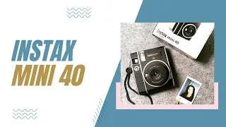 Instax Mini 40 - unboxing i pierwsze wrażenie. Jak robić zdjęcia?