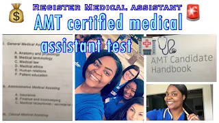 AMT Registered Medical assistant certified test FAQ + Q&A / 2021 Study guide to help pass your exam