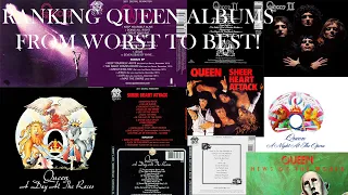 RANKING EVERY QUEEN ALBUM FROM WORST TO BEST!