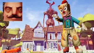 Hello Neighbor - My New Neighbor Freaky Clown Act 3 Gameplay Walkthrough