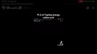 Tophia acting tough online expectation vs reality 2