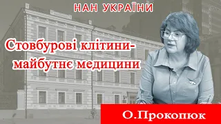 Стовбурові клітини - майбутнє медицини: інтерв’ю доктора медичних наук Ольги Прокопюк