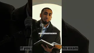 You break a promise you made to Allah| Nouman Ali Khan