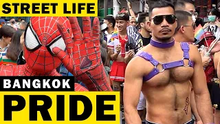 Bangkok Pride 2022 - spectacular [ 4K ] Silom hosts Thailand's first Gay Pride parade for 16 years!