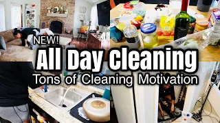 NEW! All Day Clean With Me. Fall Clean With Me. Cleaning Motivation.