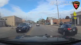 Dash Cam: Police pursuit in Wauwatosa on May 7, 2021