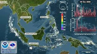 Nine Years of Earthquakes in Southeast Asia