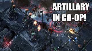 Breaking StarCraft 2 with Sector Artillery!  |  StarCraft 2 Co-op