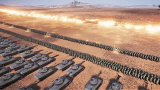 10.000 WW2 ARMY vs 1 MILLION SPARTANS | Ultimate Epic Battle Simulator 2