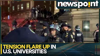 US: Police raid occupied Columbia building, NYP confirm 'campus cleared' | WION Newspoint