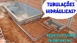 #217 - TUBULAÇÕES HIDRÁULICA , piscina bloco estrutral.