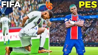 Kylian Mbappe 🔥 FIFA vs PES [2017 - 2023] ✅ Fujimarupes