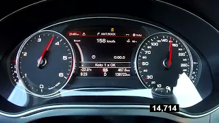 AUDI A6 C7 3.0 TDI acceleration