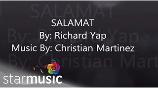 Richard Yap - Salamat (Official Lyric Video)