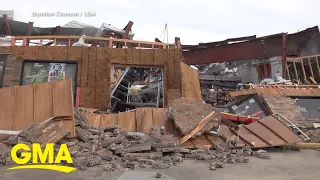 ‘GMA’ visits Louisiana town rebuilding after 2 hurricanes l GMA