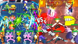 Color Friend vs 100 Doors Vs Color Monster Alphabet Friends ⭐ Merge Simulator Battles