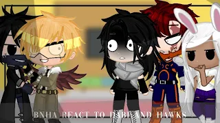 Bnha React to Dabi and Hawks| Dabihawks AU| IcedCoffee| 3/3|