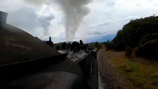 Australian Steam: GoPro 5917 Canberra towards Bungendore, Easter 2023.