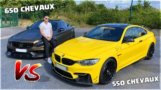 C63S AMG VS BMW M4 COMPÉTITION ! 😱 DRAG RACE (510HP VS 550HP)