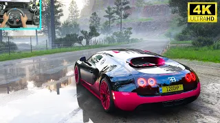1200HP Bugatti Veyron | Forza Horizon 5 Gameplay | RTX 3090 | Logitech G29 Steering Wheel