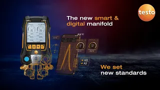 Testo 570s | New Smart Digital Manifold | Intelligent fault analysis