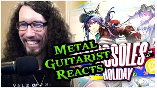 Pro Metal Guitarist REACTS: Arknights OST "Dossoles Holiday - Lobby BGM"