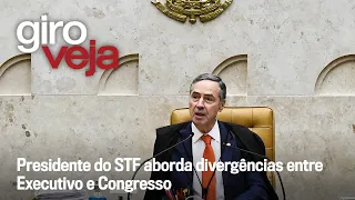 Barroso ressalta harmonia e Lula defende combate às fake news | Giro VEJA