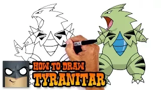 How to Draw Pokemon | Tyranitar