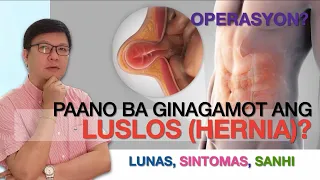 PAANO GINAGAMOT ANG LOSLOS (HERNIA)? Total extraperitoneal hernia repair.