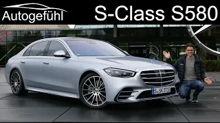 all-new Mercedes S-Class AMG Line S580 V8 FULL REVIEW driving the 2021 V223 (W223) S-Klasse