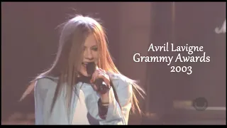 Avril Lavigne - Grammy Awards 2003 TWO rare interviews