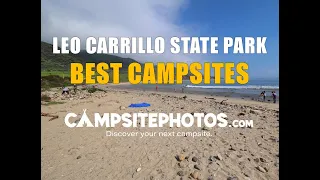 Leo Carrillo State Park Best Campsites