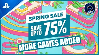 PSN SPRING SALE PART 2 - More Games Added | PlayStation Store Deals Overview