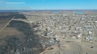 Drone Footage Captures Scale of Texas Wildfire Destruction