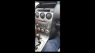 2004 Mazda 6 radio removal and install