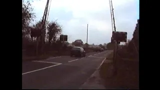 Iron Acton level crossing abandoned 1997