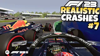 F1 23 REALISTIC CRASHES #7